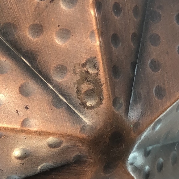 Copper color western star decoration 8” x 9” - Picture 6 of 7